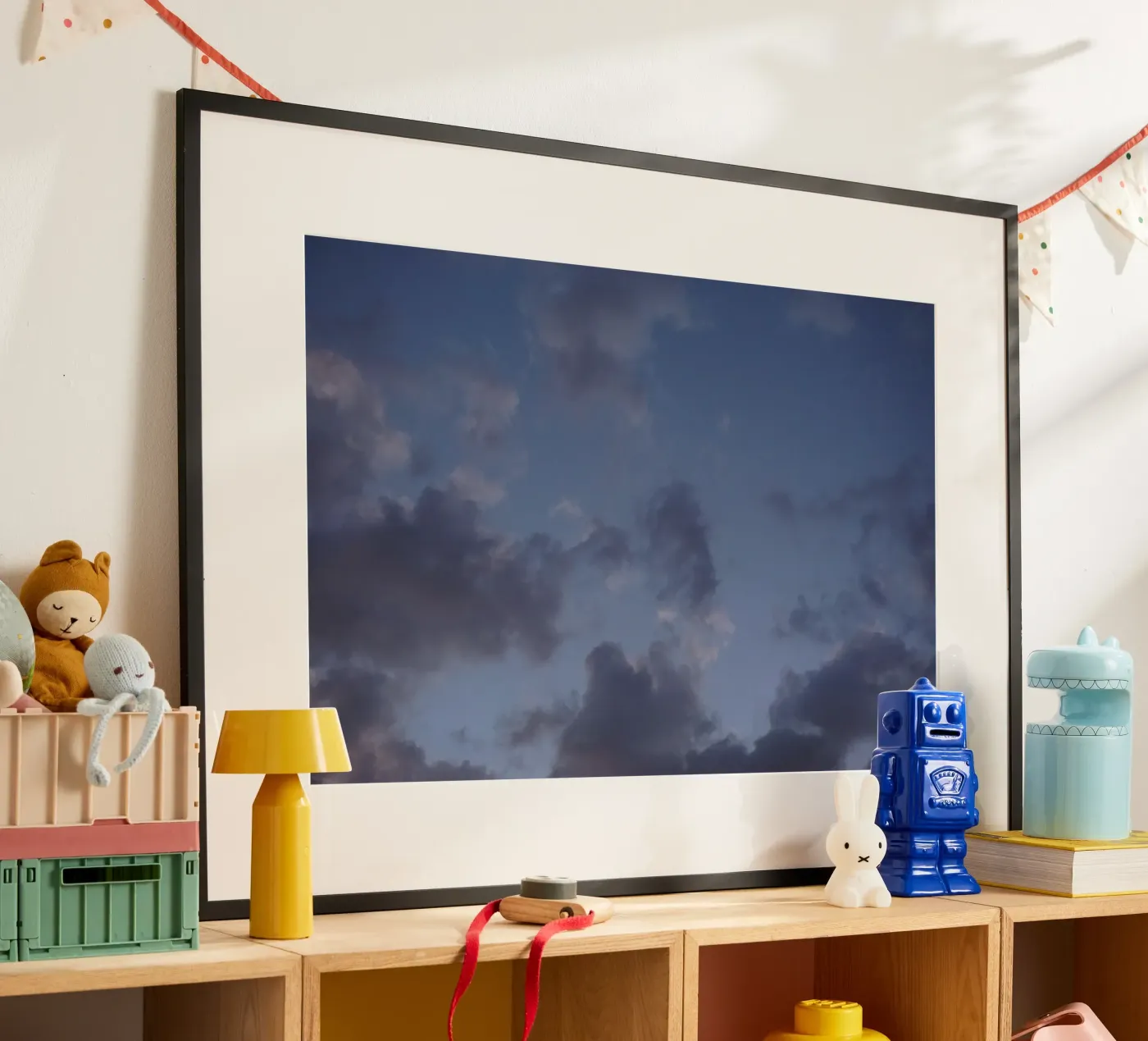 Blue Design Poster von Tabea Jule Photography