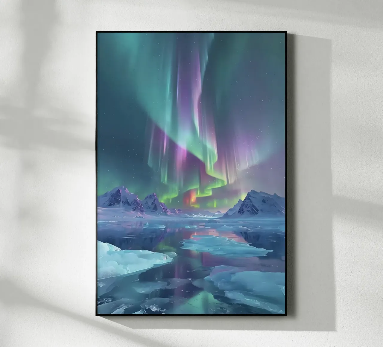 Aurora Borealis plexiglass da Paige Mills