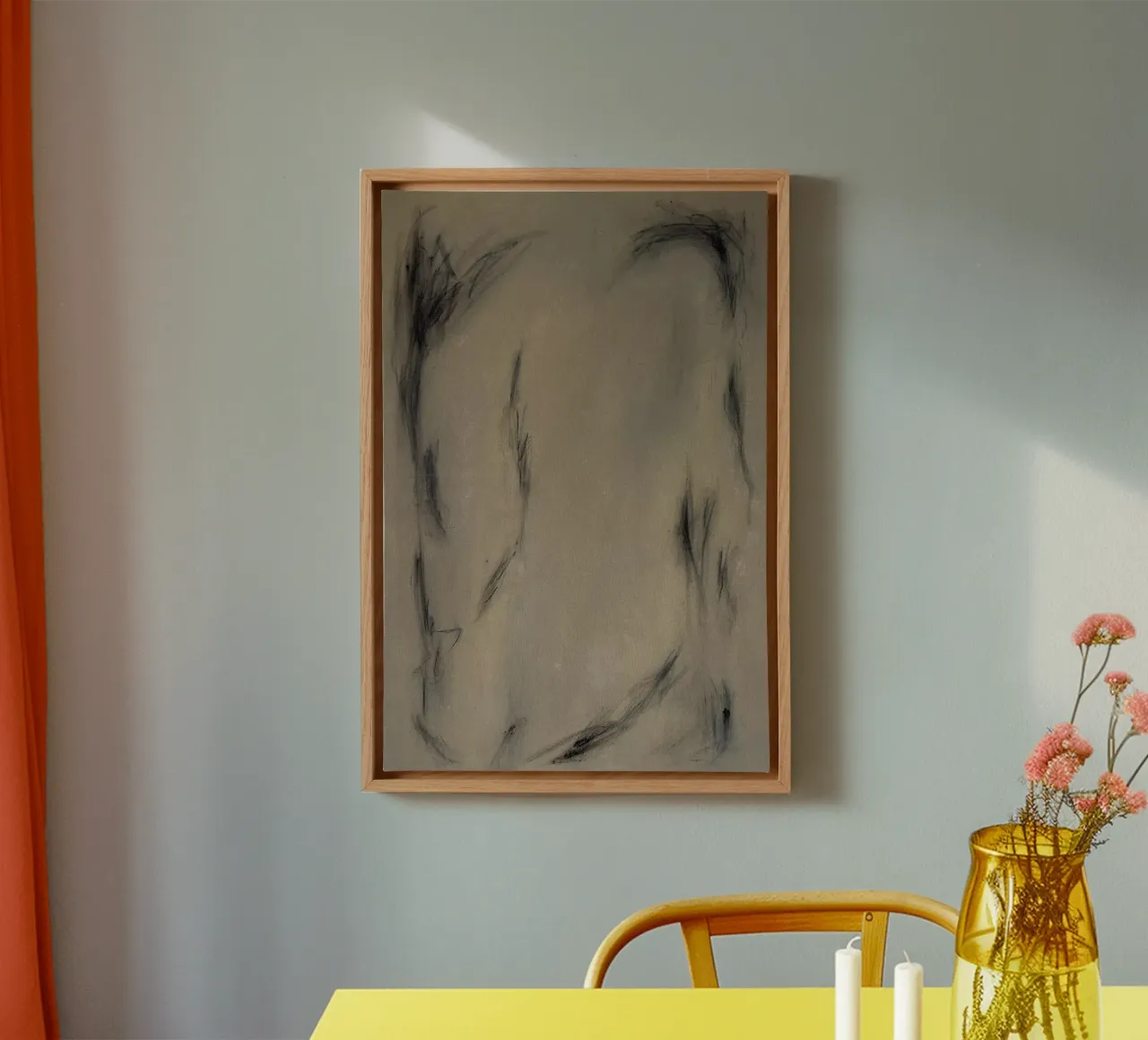 Sottotitoli Uno tela con Cornice a cassetta da Studio B