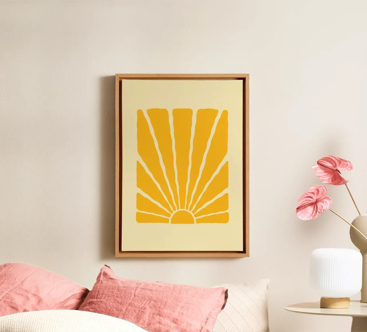 Sunset tela da Frame of Mind