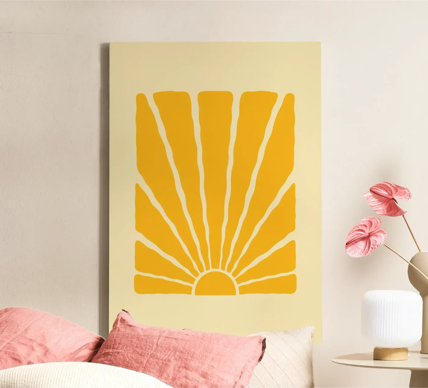 Sunset canvas by Frame of Mind