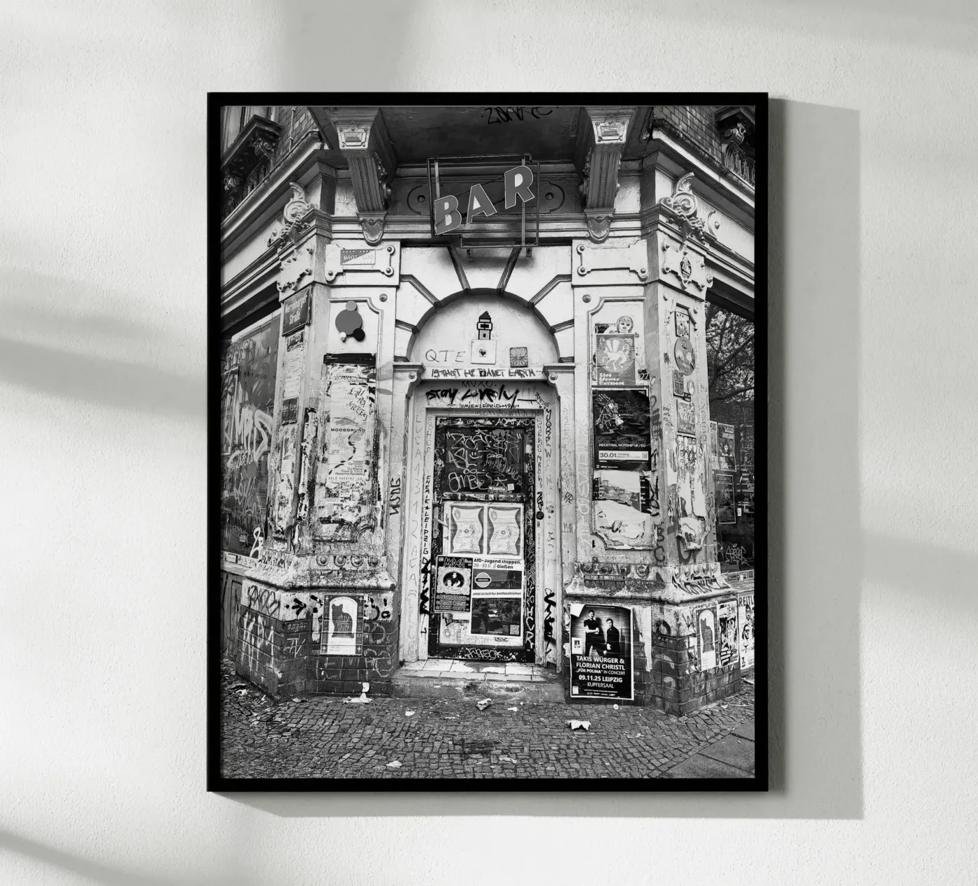 Street Memory poster by JUNIQERIN photography by Dorothea Baur