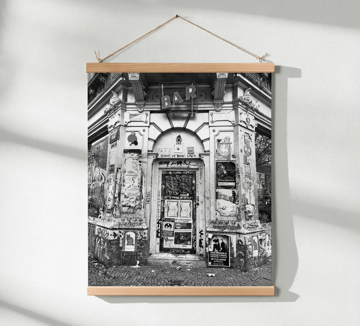 Street Memory poster by JUNIQERIN photography by Dorothea Baur