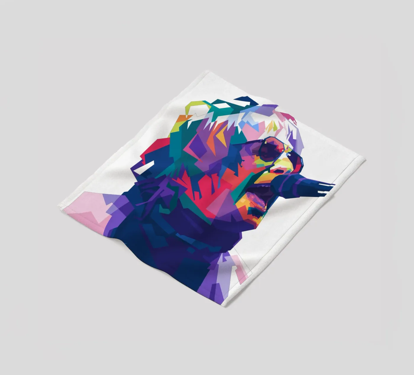 Liam Gallagher WPAP coperta in pile da Alkahfsmart