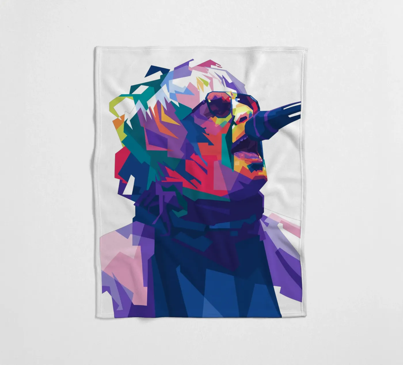 Liam Gallagher WPAP coperta in pile da Alkahfsmart