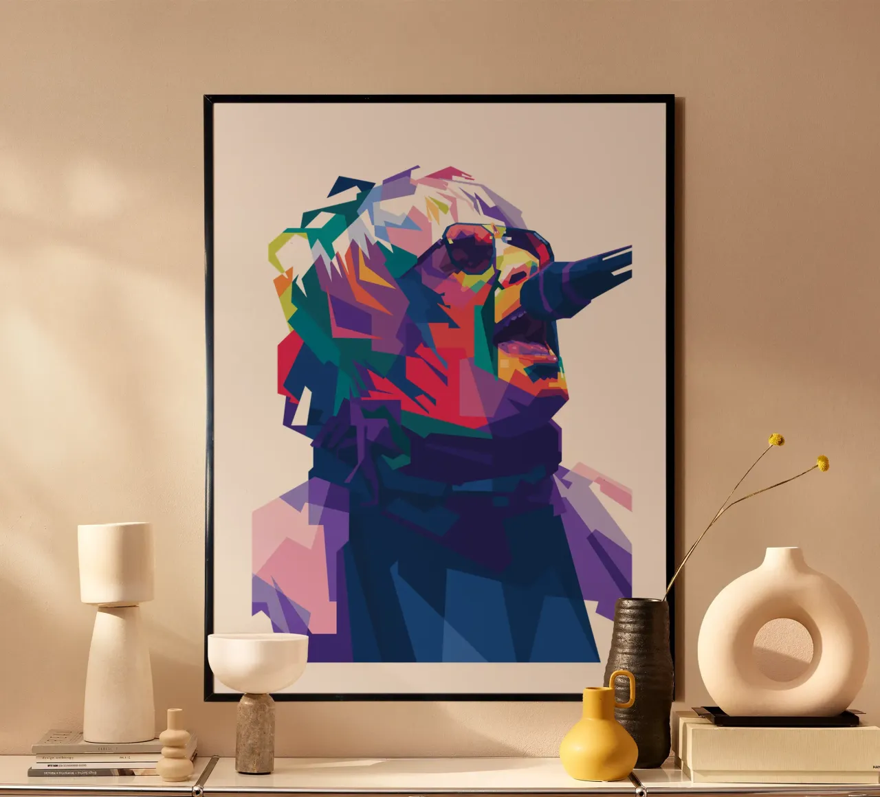 Liam Gallagher WPAP poster da Alkahfsmart