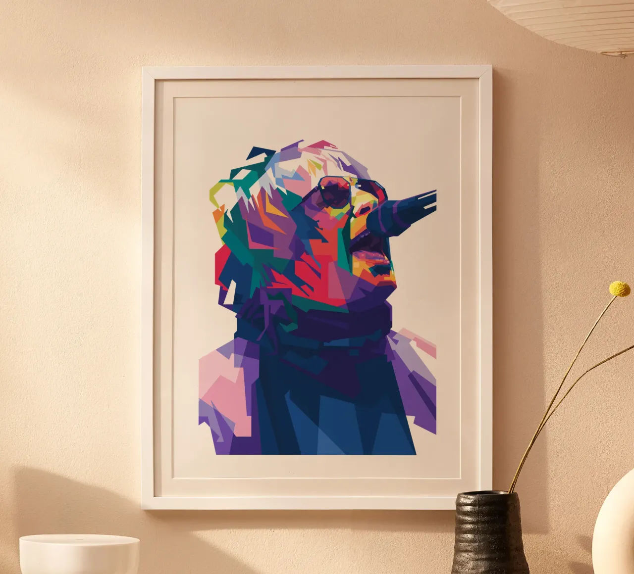 Liam Gallagher WPAP poster da Alkahfsmart