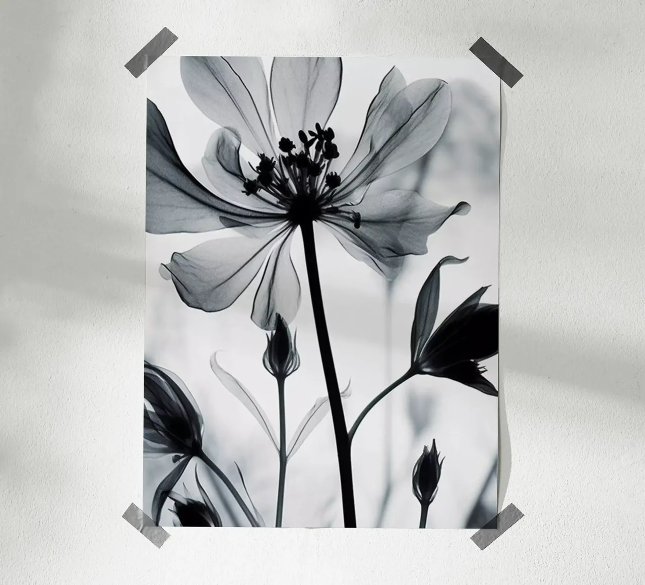 Silhouette poster da Artsy Bessy