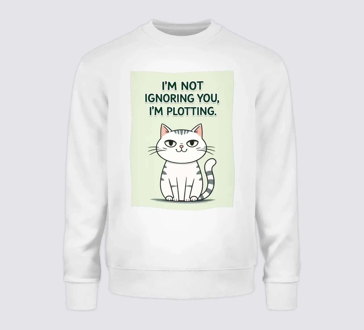 gatto non ti sto ignorando felpa da genzaa