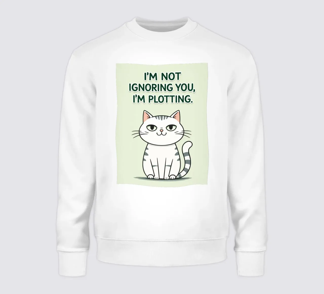 gatto non ti sto ignorando felpa da genzaa