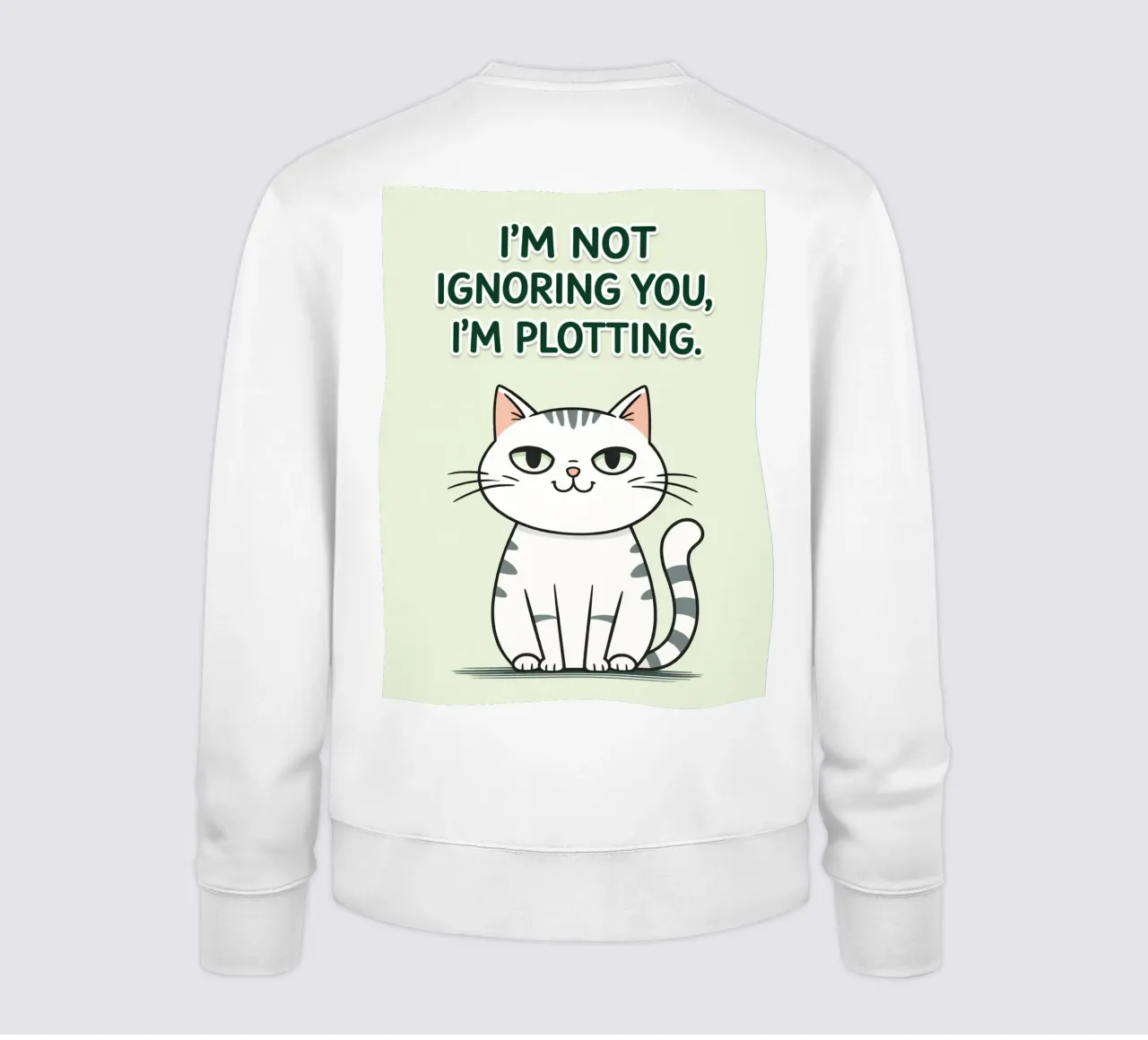 gatto non ti sto ignorando felpa da genzaa