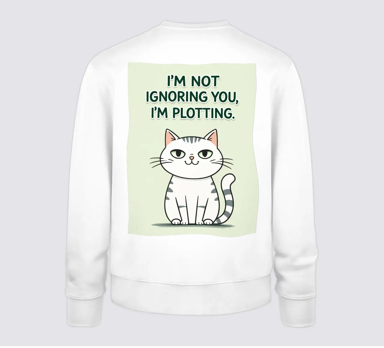 gatto non ti sto ignorando felpa da genzaa