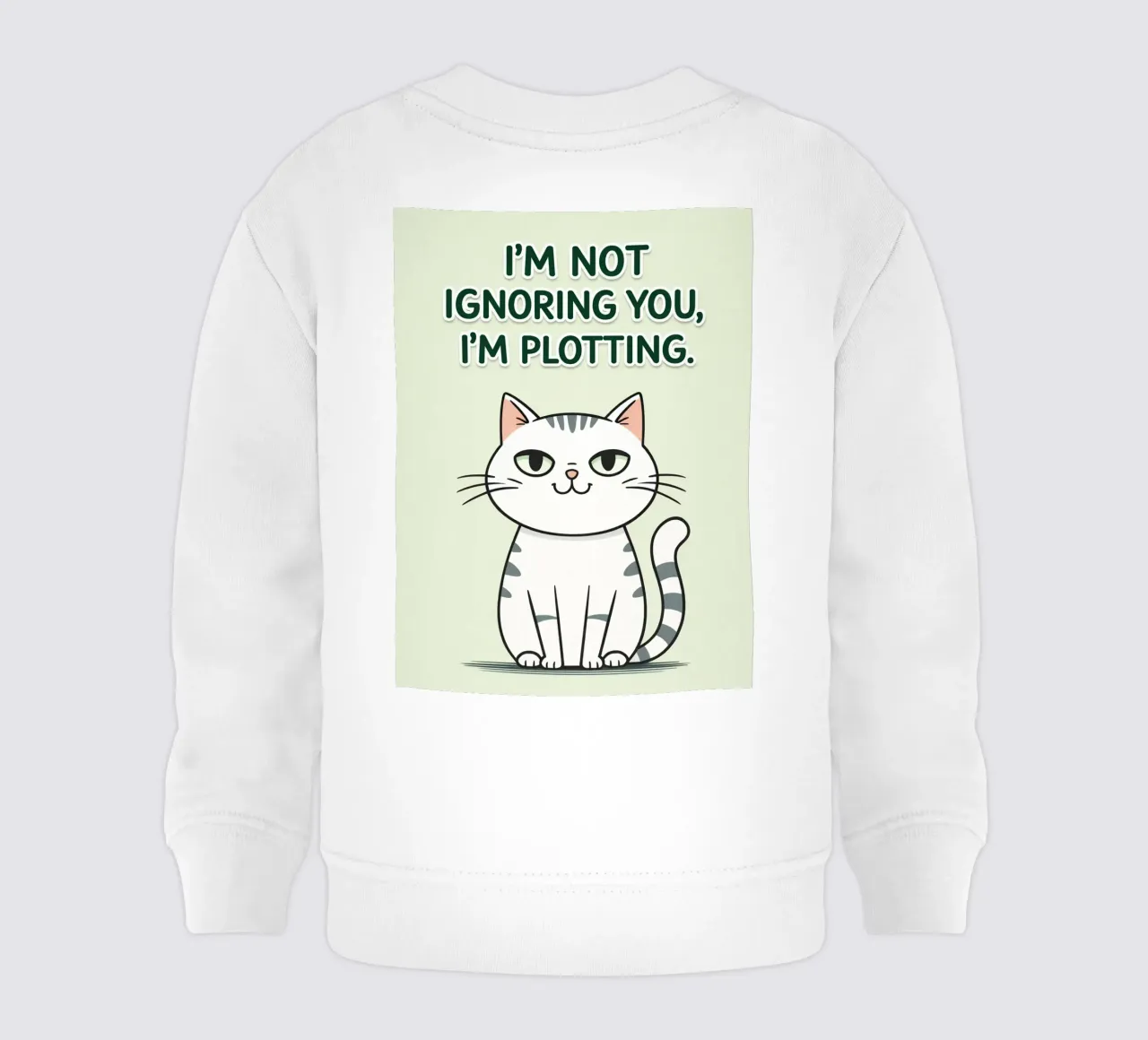 gatto non ti sto ignorando felpa neonato da genzaa