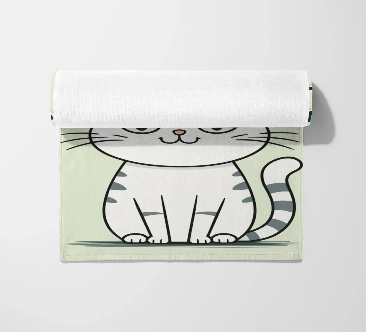 gatto non ti sto ignorando telo mare da genzaa