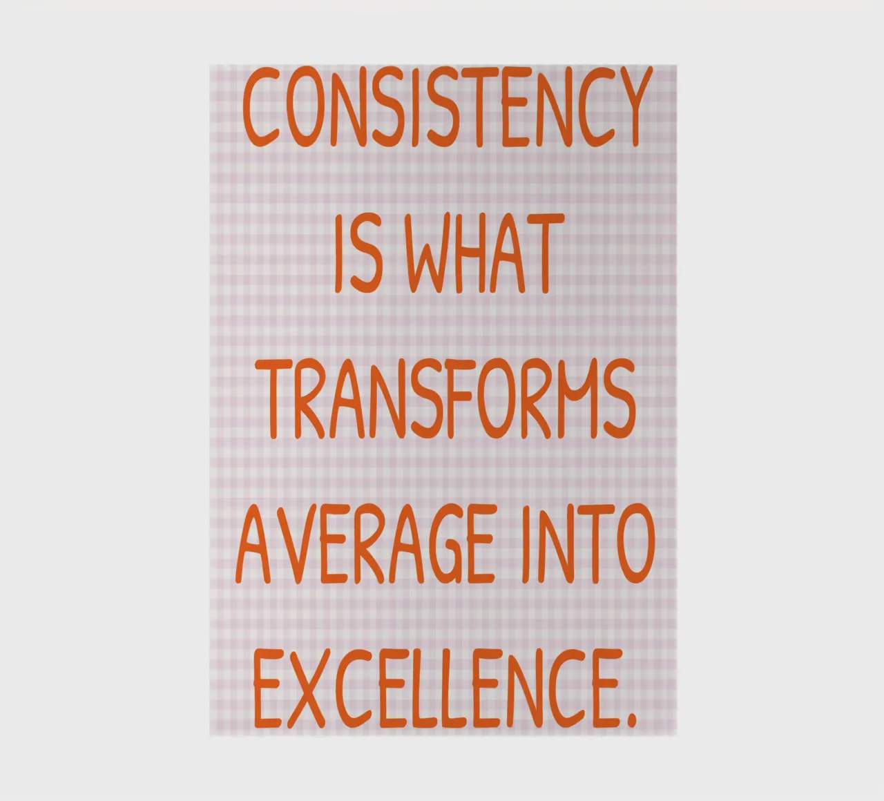 consistency is what transforms notebook by genzaa