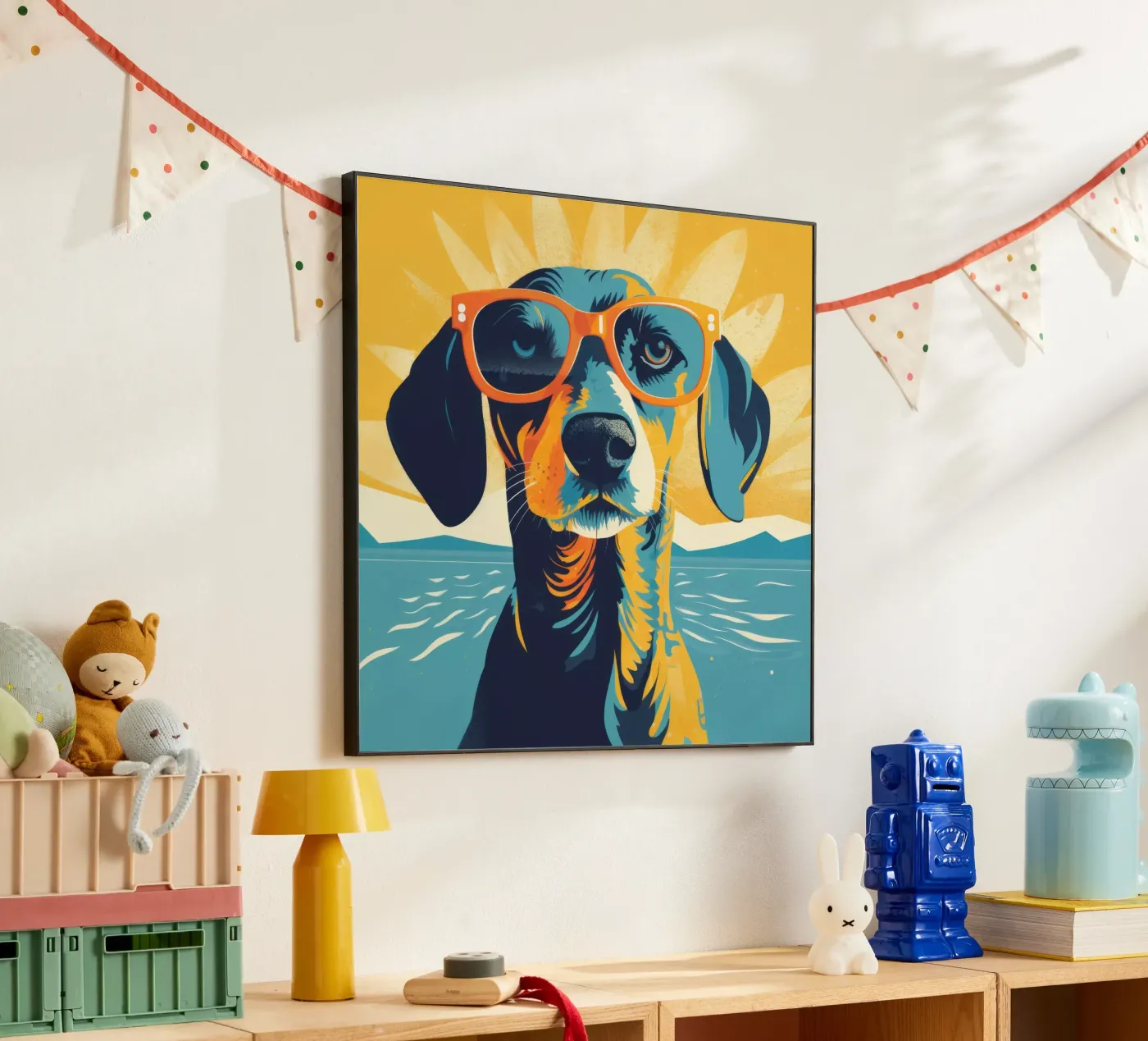 Summer Surf alluminio dibond da Artsy Bessy
