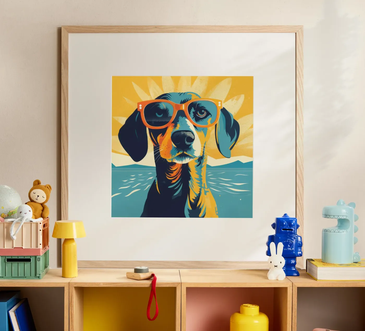 Summer Surf poster da Artsy Bessy
