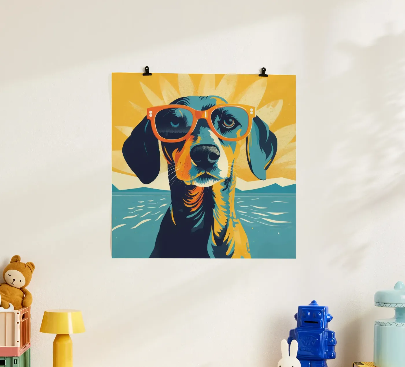 Summer Surf poster da Artsy Bessy
