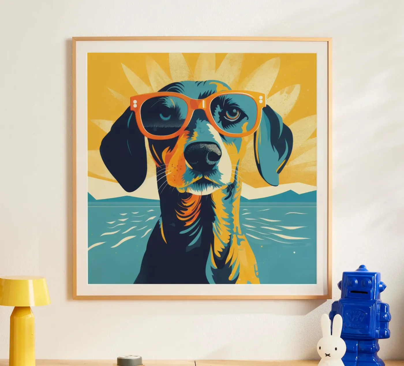Summer Surf poster da Artsy Bessy