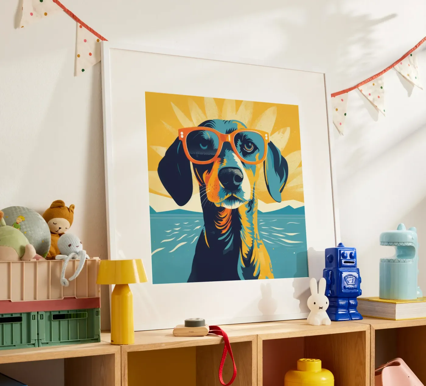 Summer Surf poster da Artsy Bessy