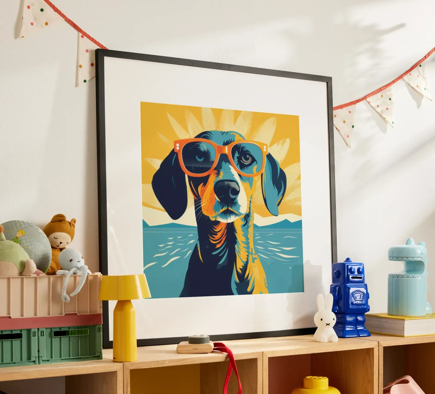 Summer Surf poster da Artsy Bessy