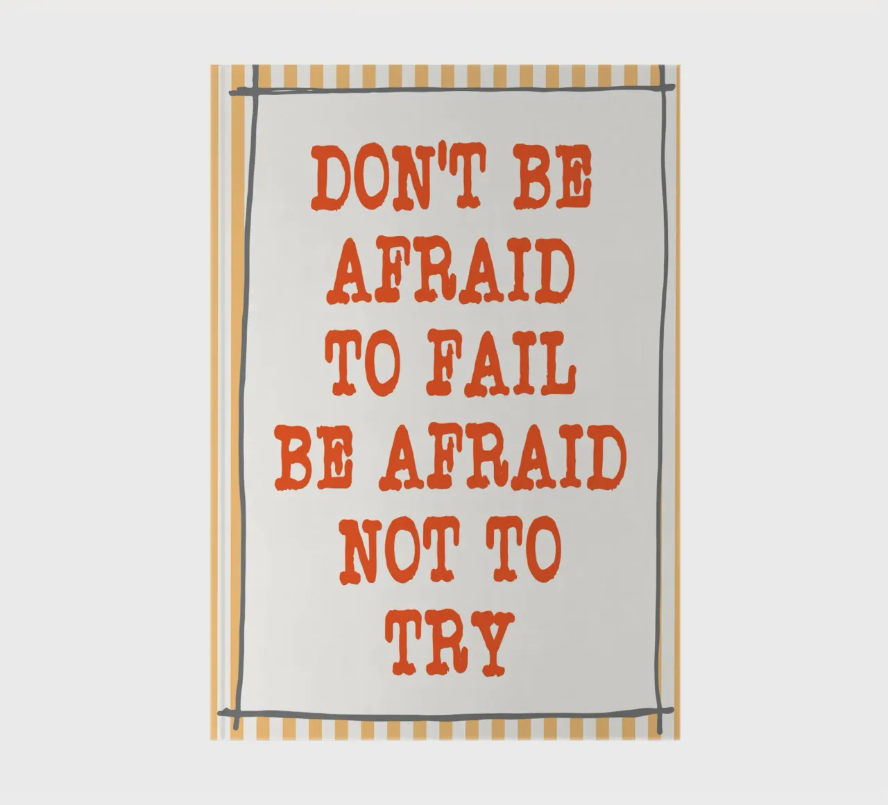 dont be afraid to fail notebook by genzaa