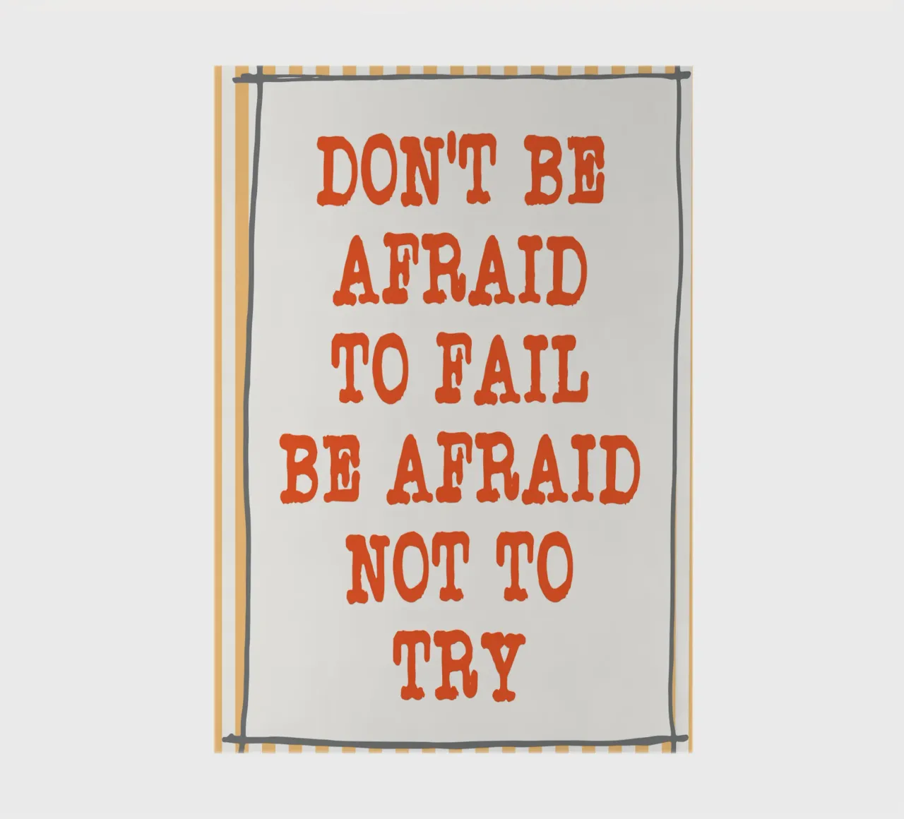 dont be afraid to fail notebook by genzaa