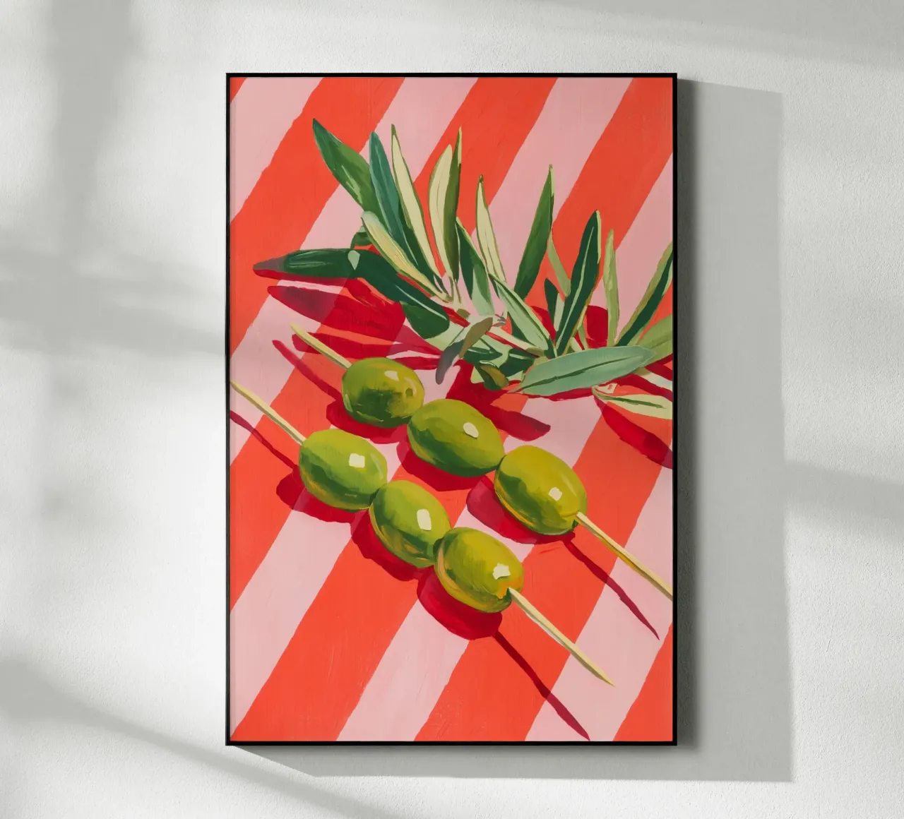 Olive e luce estiva plexiglass da Carinaprint