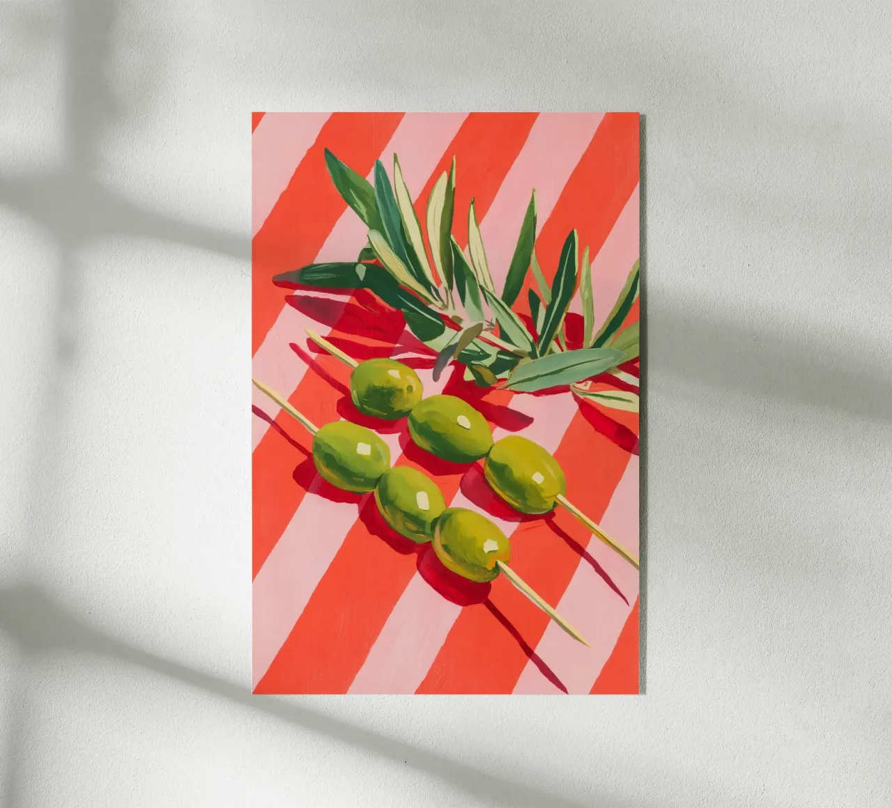 Olive e luce estiva plexiglass da Carinaprint