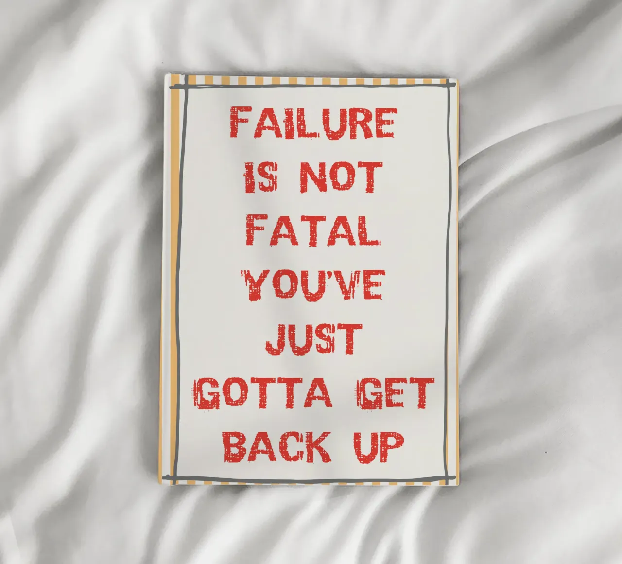 failure is not fatal notebook by genzaa