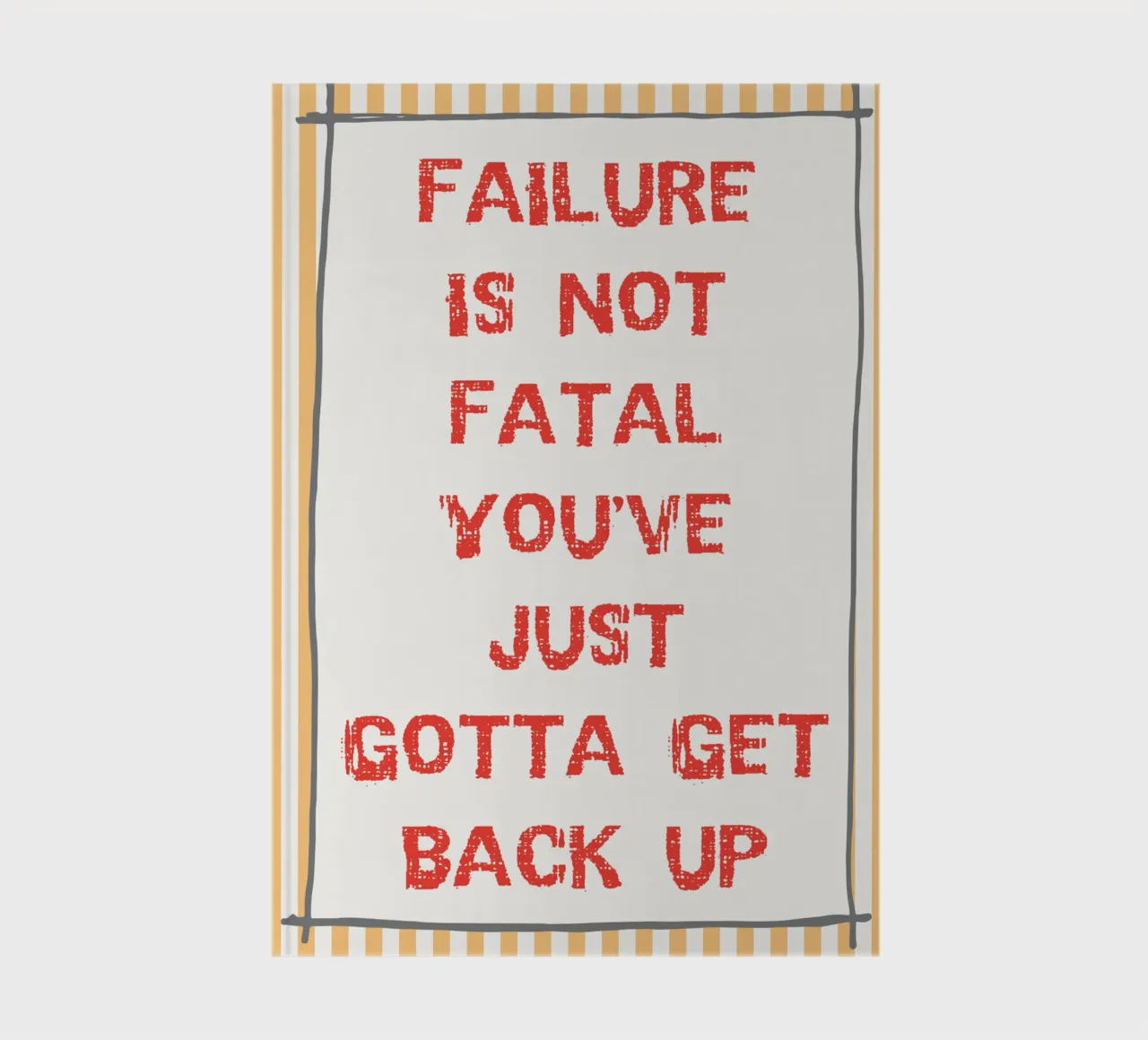 failure is not fatal notebook by genzaa