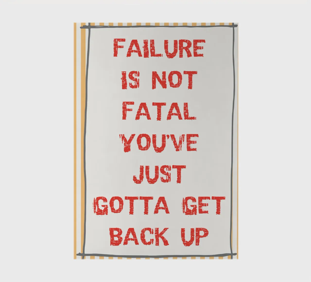 failure is not fatal notebook by genzaa