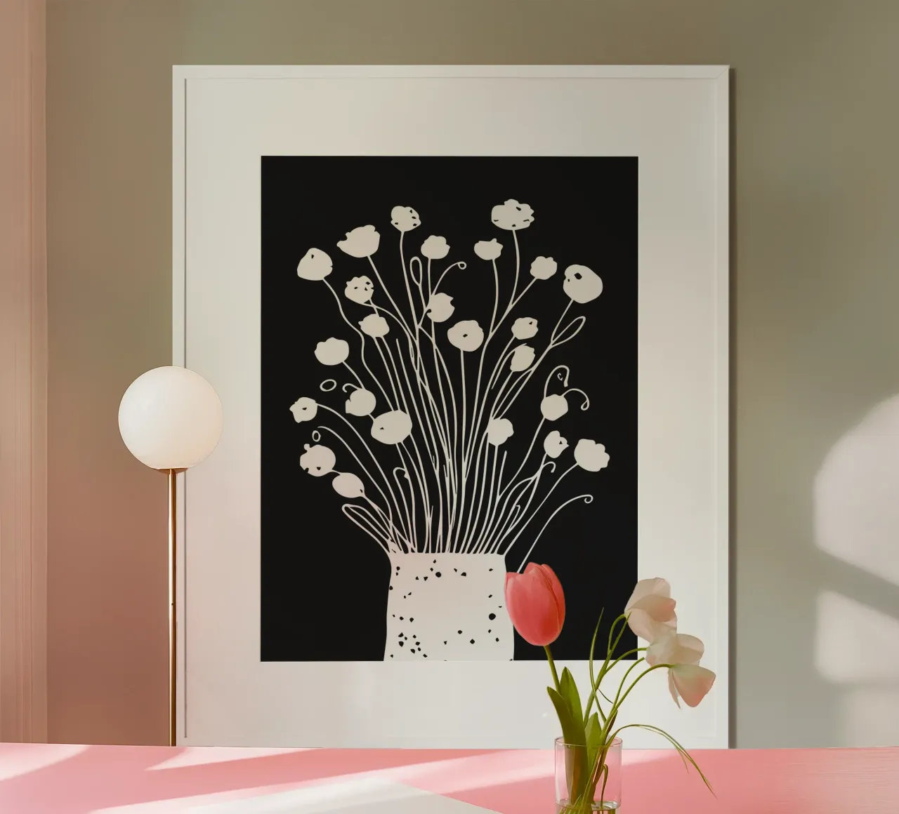 Flowers poster da Artsy Bessy