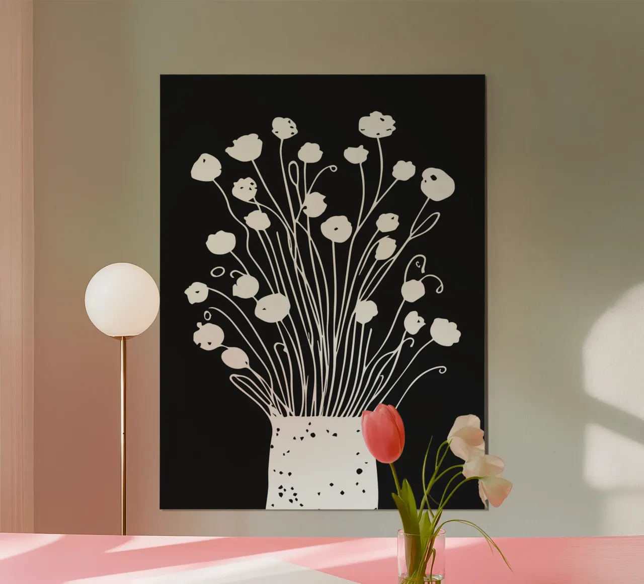 Flowers poster da Artsy Bessy