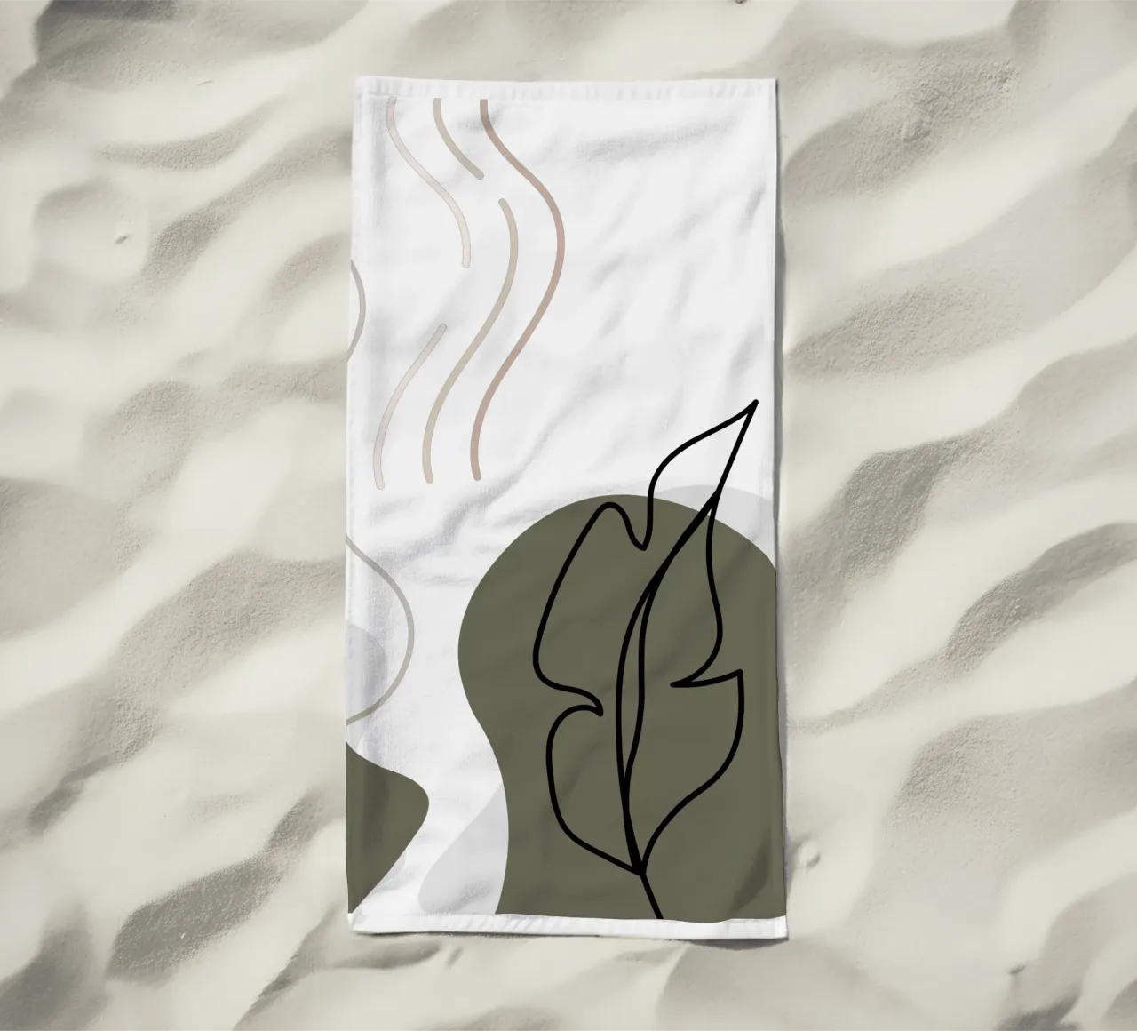 Moderno minimalista telo mare da YSV MINIMALIST