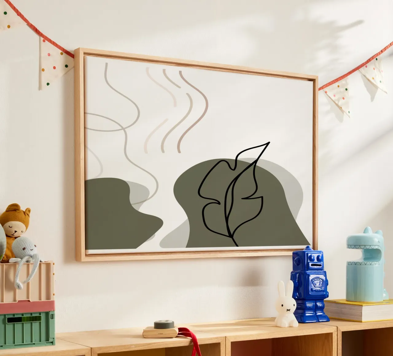 Modern minimalist canvas by YSV MINIMALIST