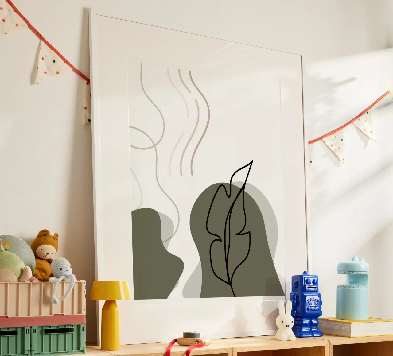 Moderno minimalista poster con telaio in legno da YSV MINIMALIST