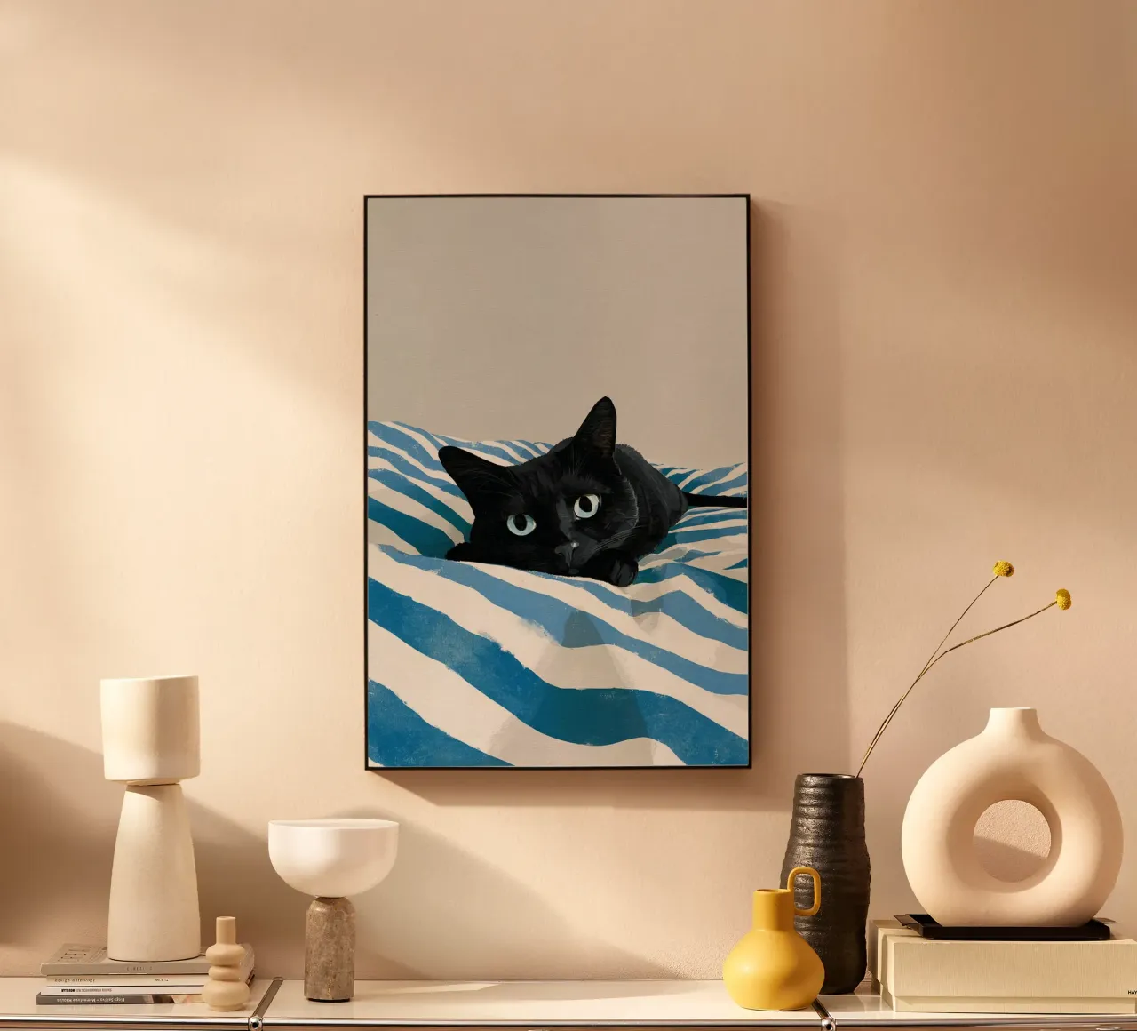 Between the Stripes acrylic glass by Mosaic Dialogue