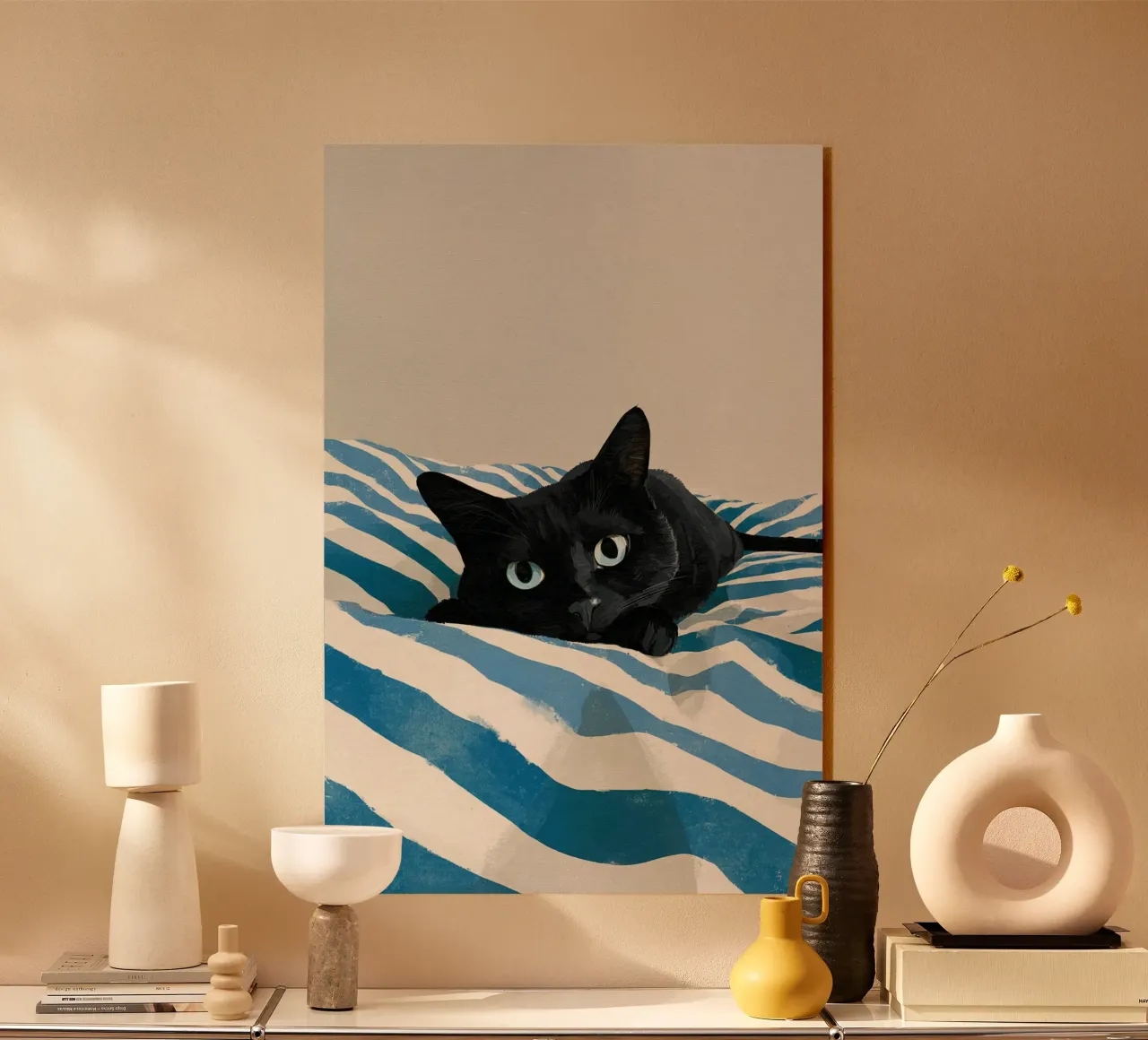 Between the Stripes acrylic glass by Mosaic Dialogue