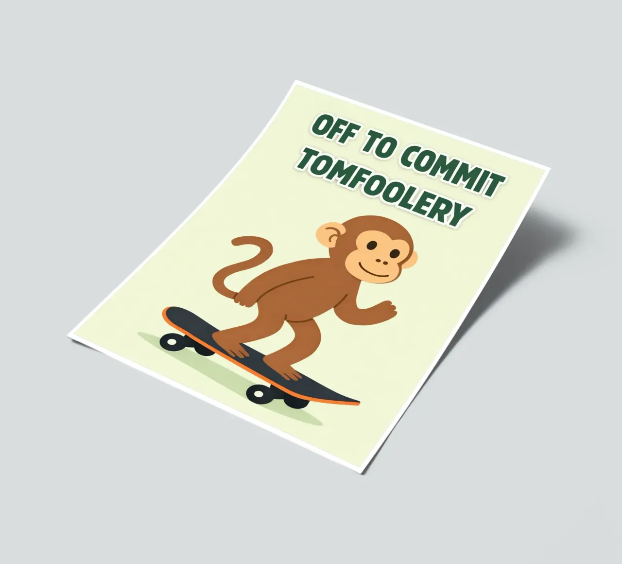 apenstreken stickervel van genzaa