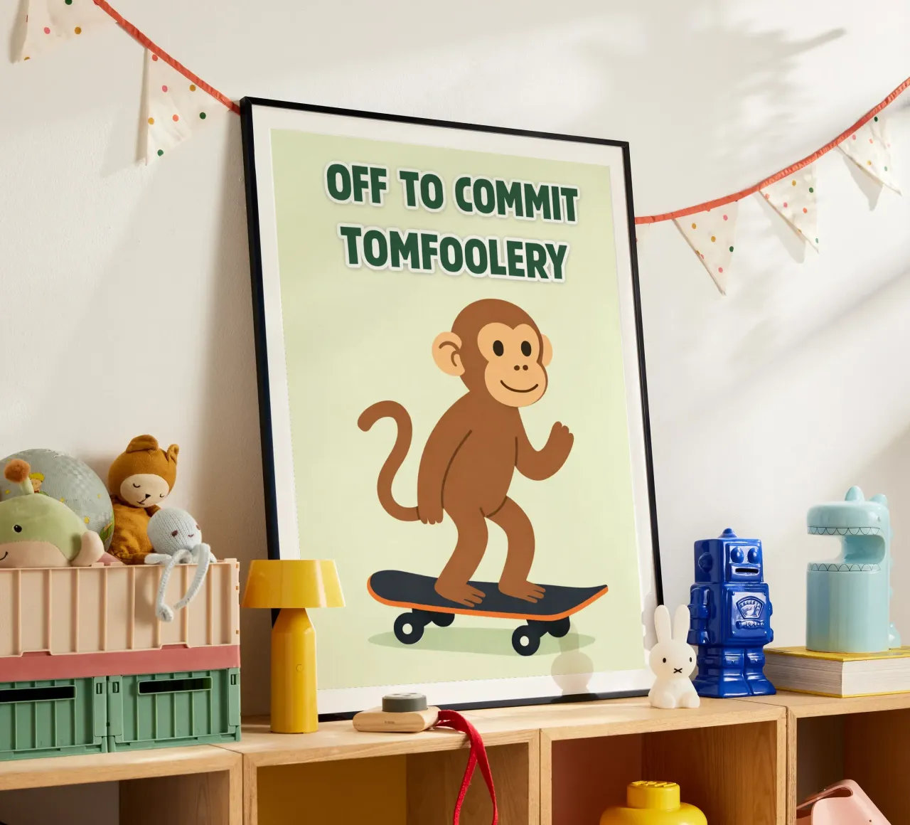 monkey tomfoolery poster da genzaa