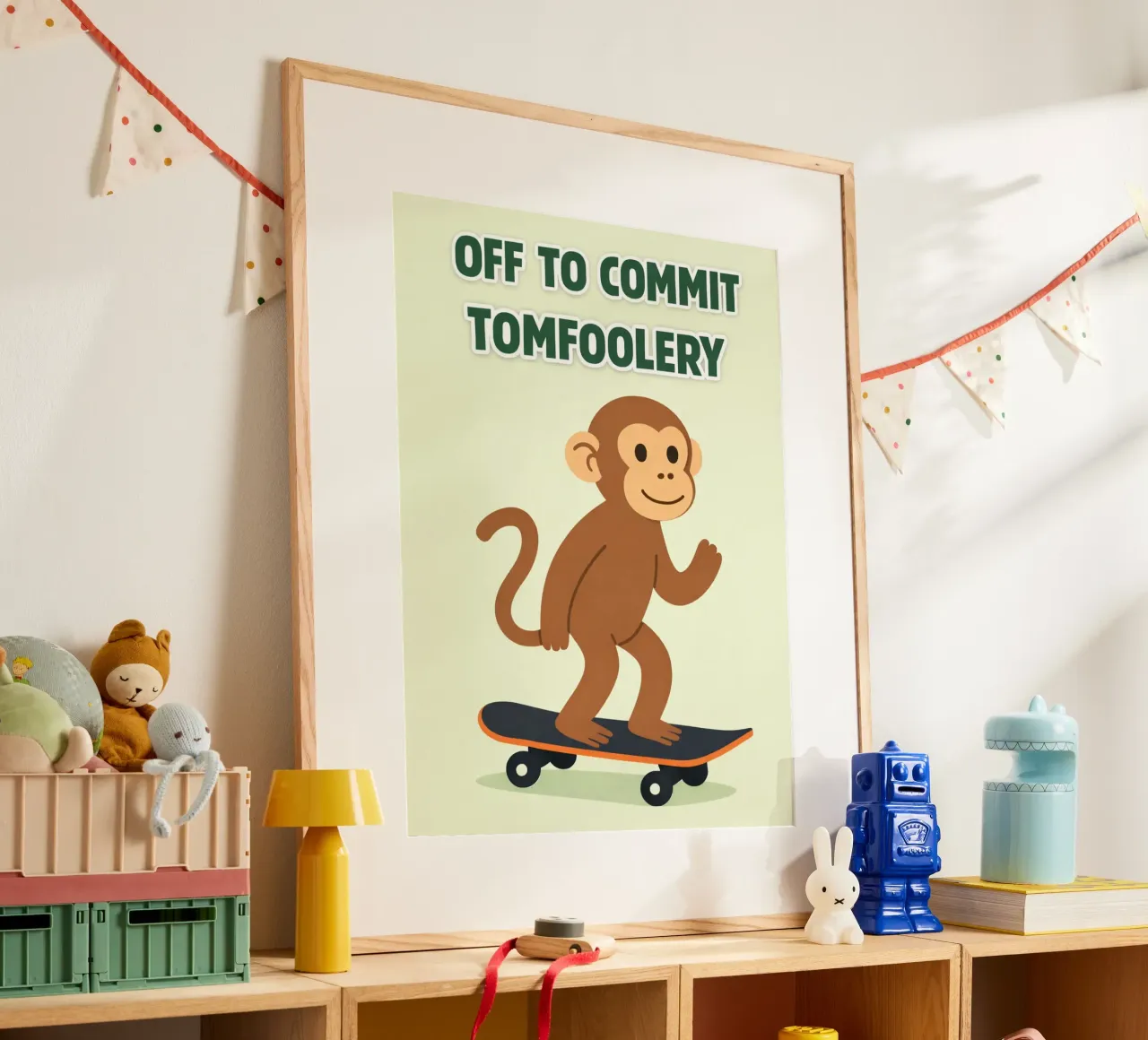 monkey tomfoolery poster da genzaa