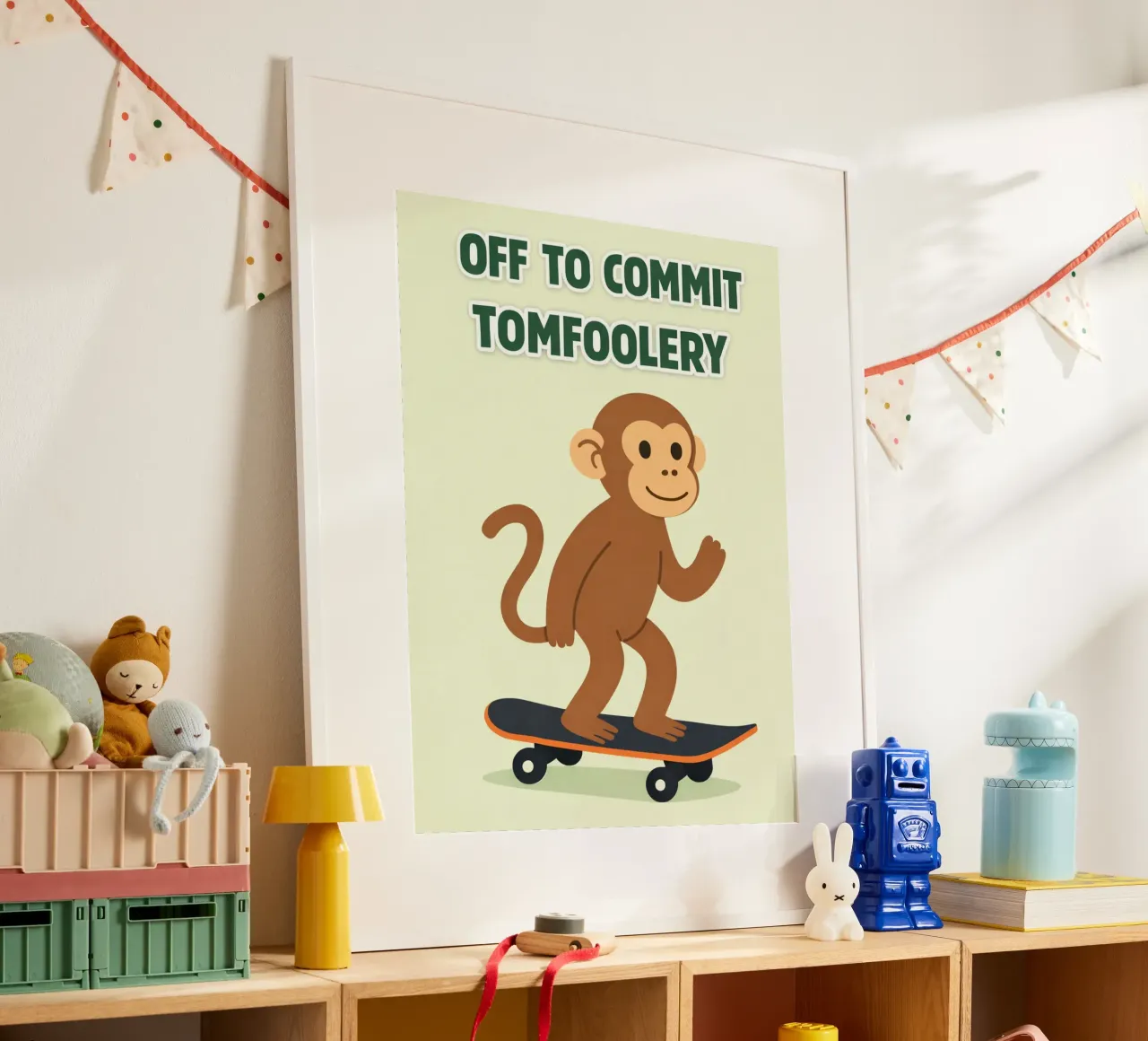 monkey tomfoolery poster da genzaa