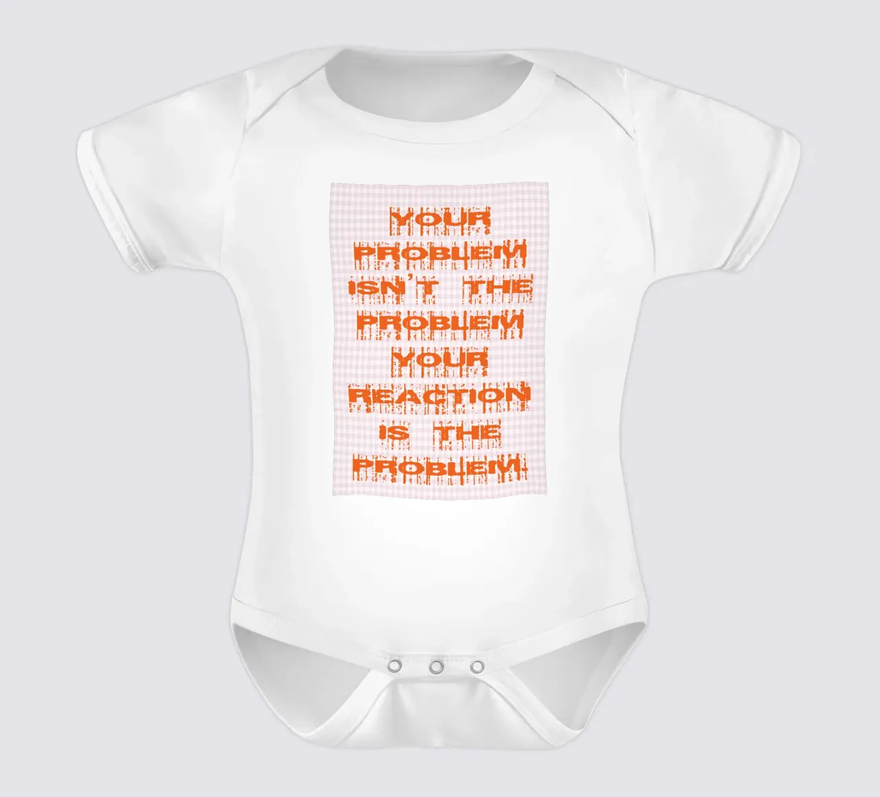 Ihr Problem ist nicht Ihr Problem Kurzarm Babybody von genzaa