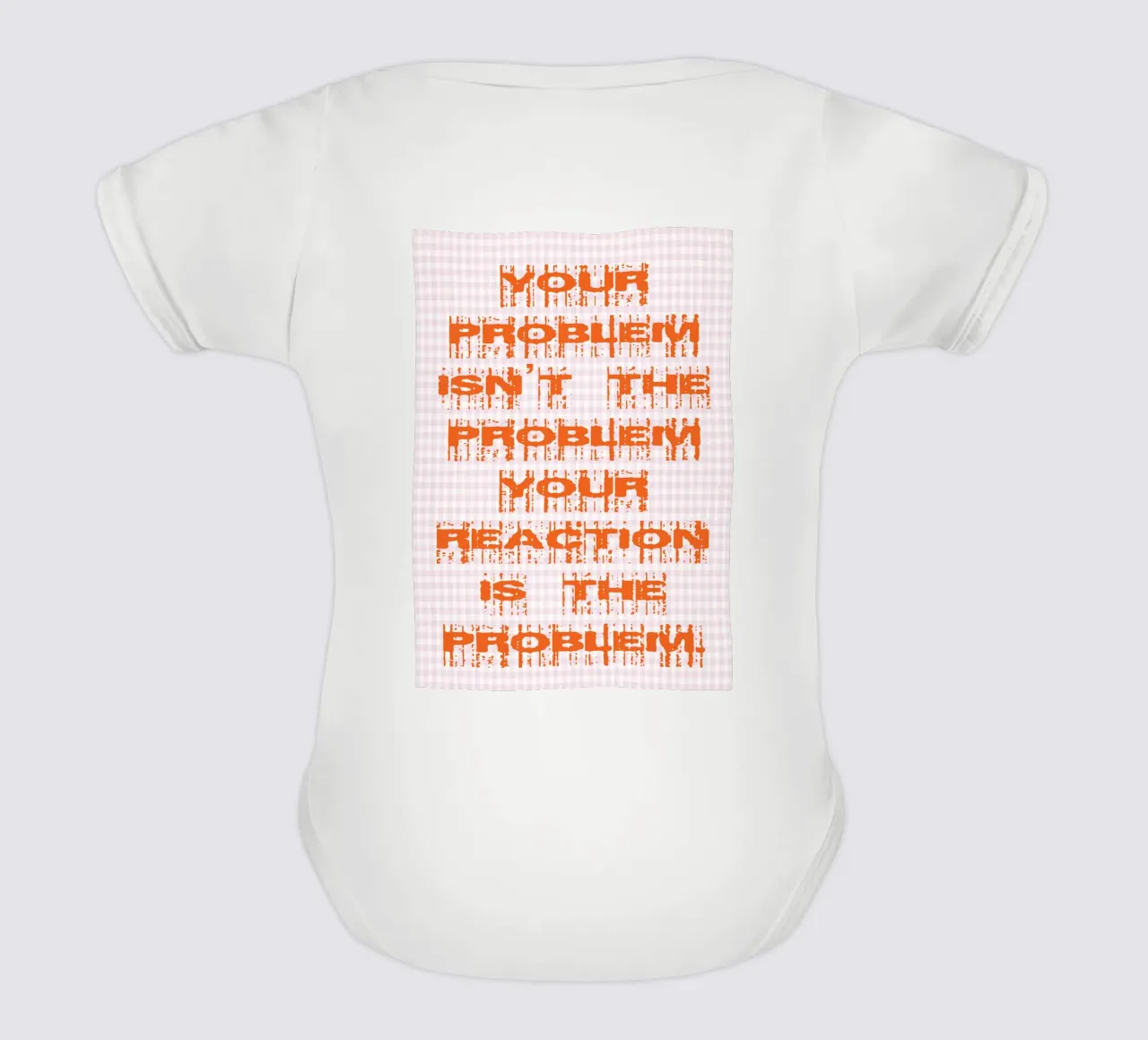 Ihr Problem ist nicht Ihr Problem Kurzarm Babybody von genzaa