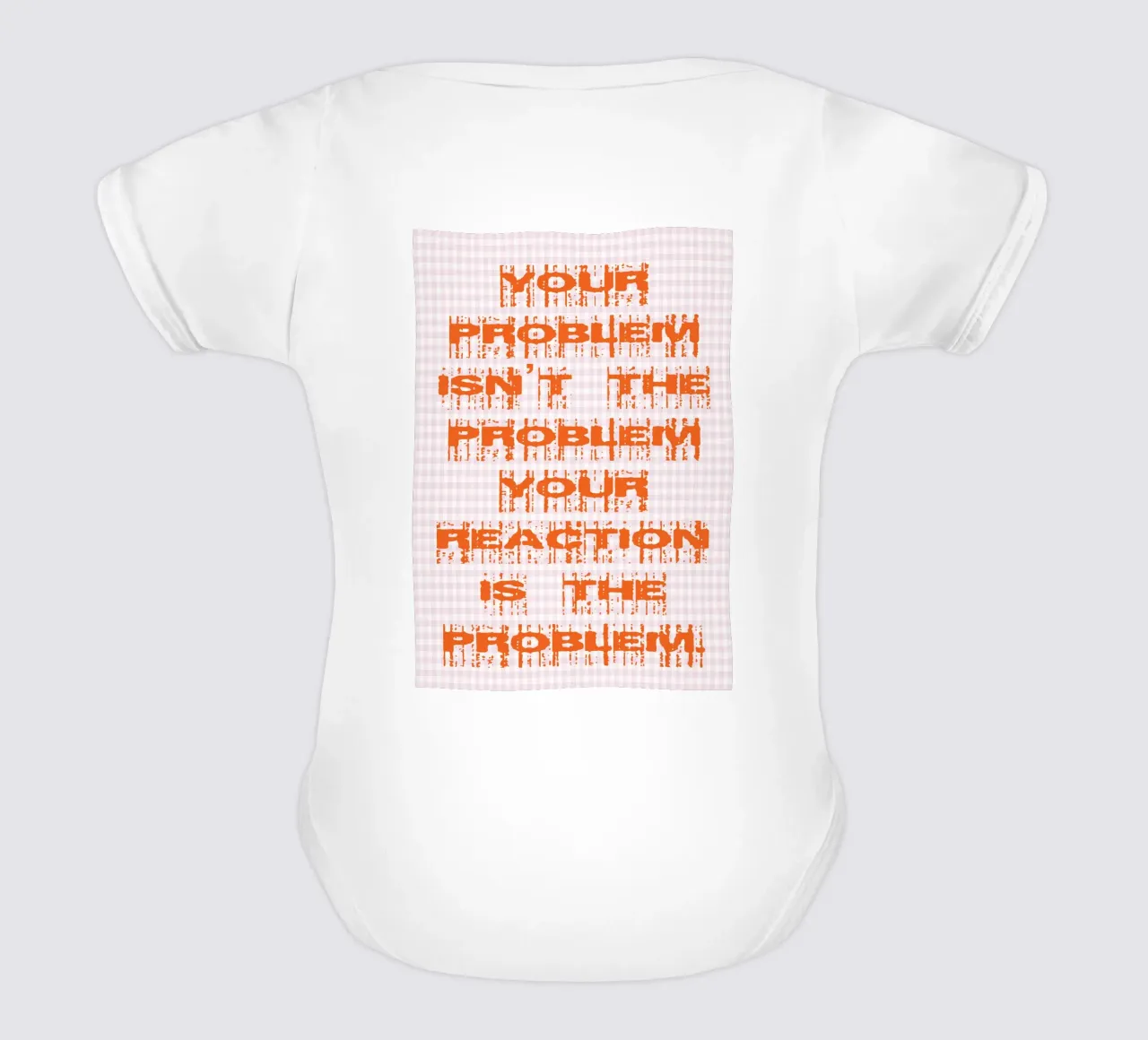 Ihr Problem ist nicht Ihr Problem Kurzarm Babybody von genzaa