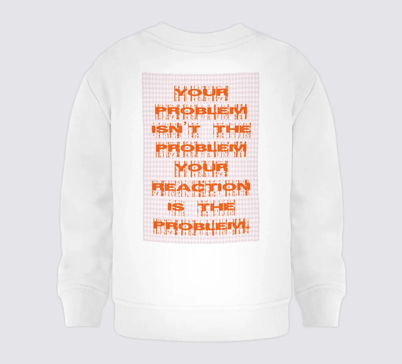 il tuo problema non è il tuo problema felpa neonato da genzaa