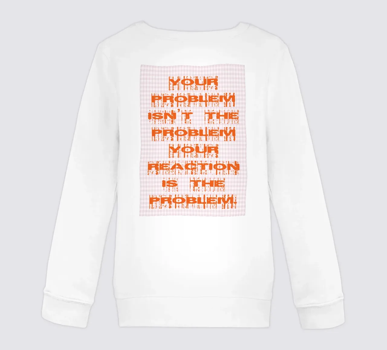 il tuo problema non è il tuo problema felpa bambino da genzaa