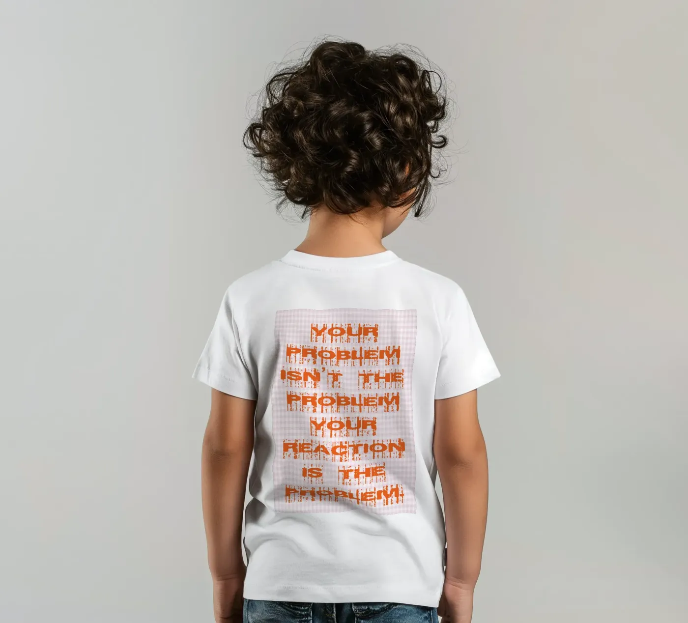 il tuo problema non è il tuo problema t-shirt bambini da genzaa