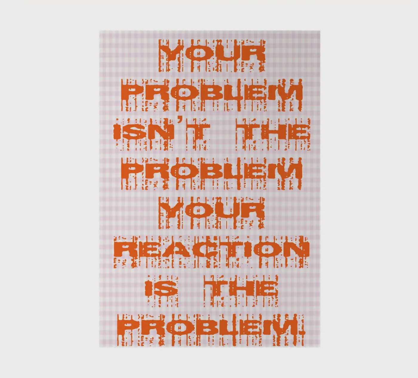 your problem isnt your problem notebook by genzaa